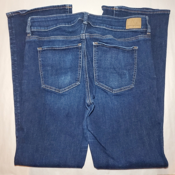 American Eagle Low Rise Kick Boot Stretch Jean Size 12 - Picture 6 of 11